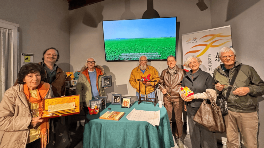 非遗架起友好桥梁！“东营手造绽放意大利”文化交流沙龙在利沃诺举办