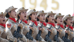 好young济宁丨济宁学子赵雨欣亮相九三阅兵民兵方队