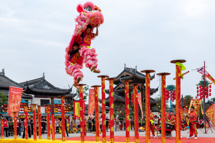 中国·聊城体育旅游文化节“好运山东”2025 年“宛园杯”龙狮争霸赛在山东临清开幕_fororder_微信图片_20250601130404