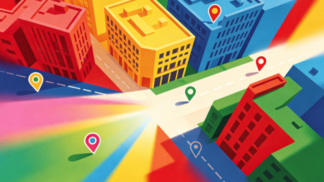 用色彩打开城市