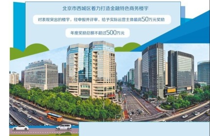 北京西城加速释放楼宇经济动能