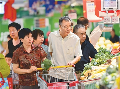 七月份CPI环比上涨百分之零点四——   物价数据透露哪些积极信号