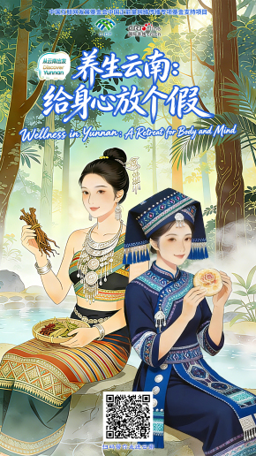 【从云南出发】养生云南：给身心放个假（海报）