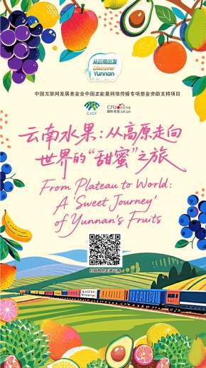 【从云南出发】云南水果：从高原走向世界的“甜蜜”之旅（海报）