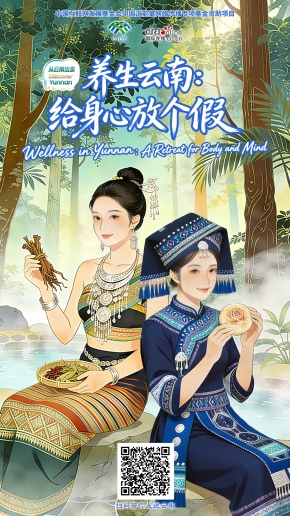 【从云南出发】养生云南：给身心放个假（海报）
