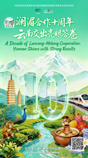 【澜湄之窗】澜湄合作十周年 云南交出亮眼答卷（海报）