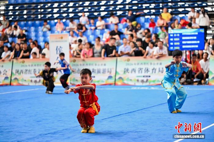 五百余名武术健儿齐聚陕西 演绎红拳之韵赓续非遗文脉