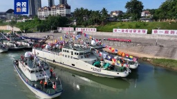 第165次中老缅泰湄公河联合巡逻执法行动启动