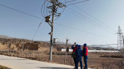 【新春走基层】国网甘谷县供电公司：坚守保电一线 守护万家灯火