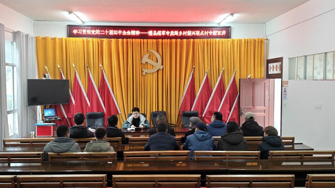 党建红点亮振兴路 产业藤结出致富果