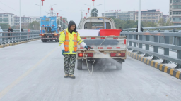 湖南衡阳县多部门联合抗冰保畅 守护群众平安出行
