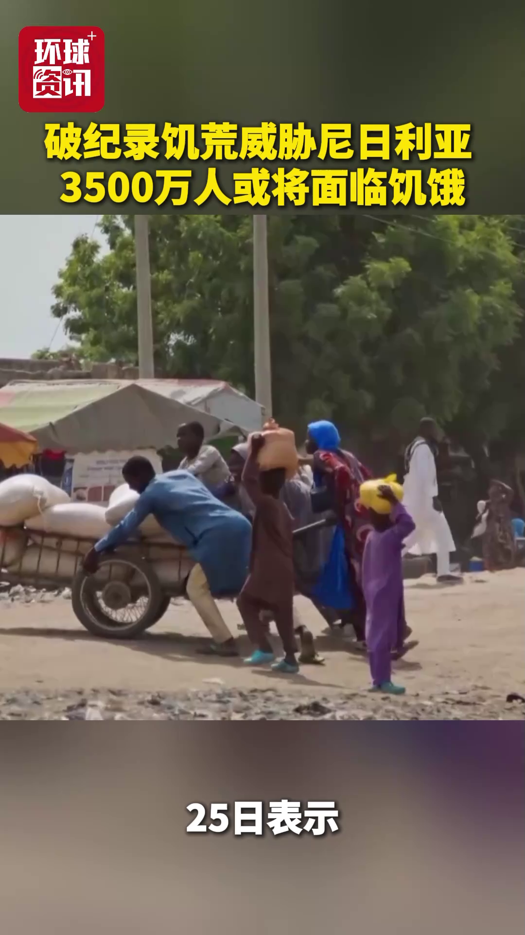 视频| 破纪录饥荒威胁尼日利亚3500万人或将面临饥饿- 国际在线移动版