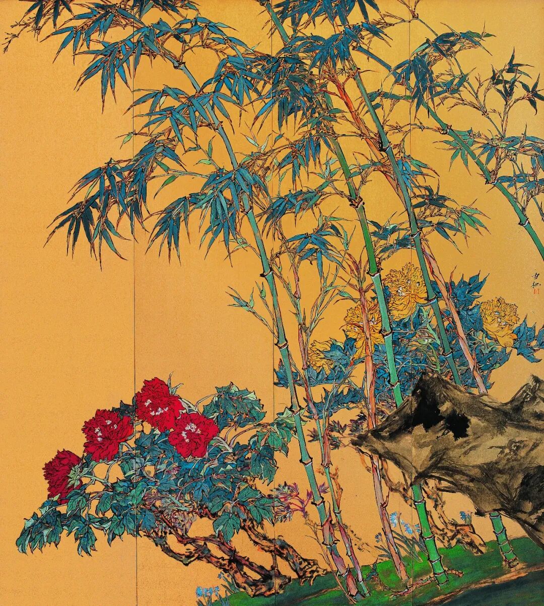 画家李雪松:重彩写意花卉的写生与创作