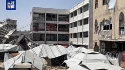 视频丨加沙儿童：梦想是能够继续上学 让生活重新开始