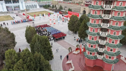 “长征”路上 甘肃省师生同上一堂思政课