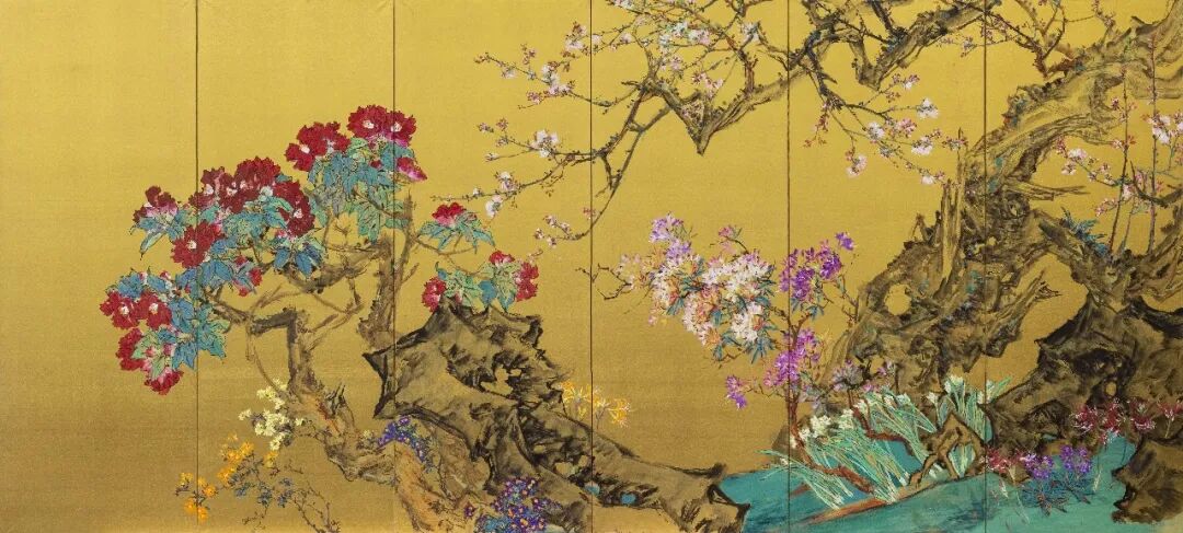 画家李雪松:重彩写意花卉的写生与创作