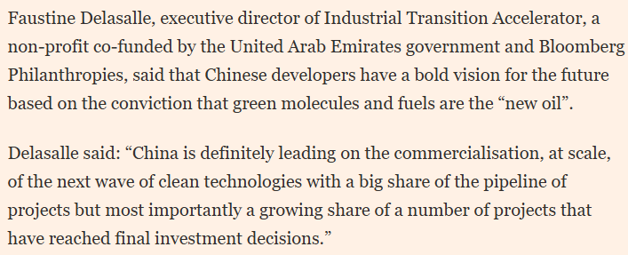 全球媒体聚焦 | 《金融时报》:中国绿色技术优势领跑清洁燃料竞争