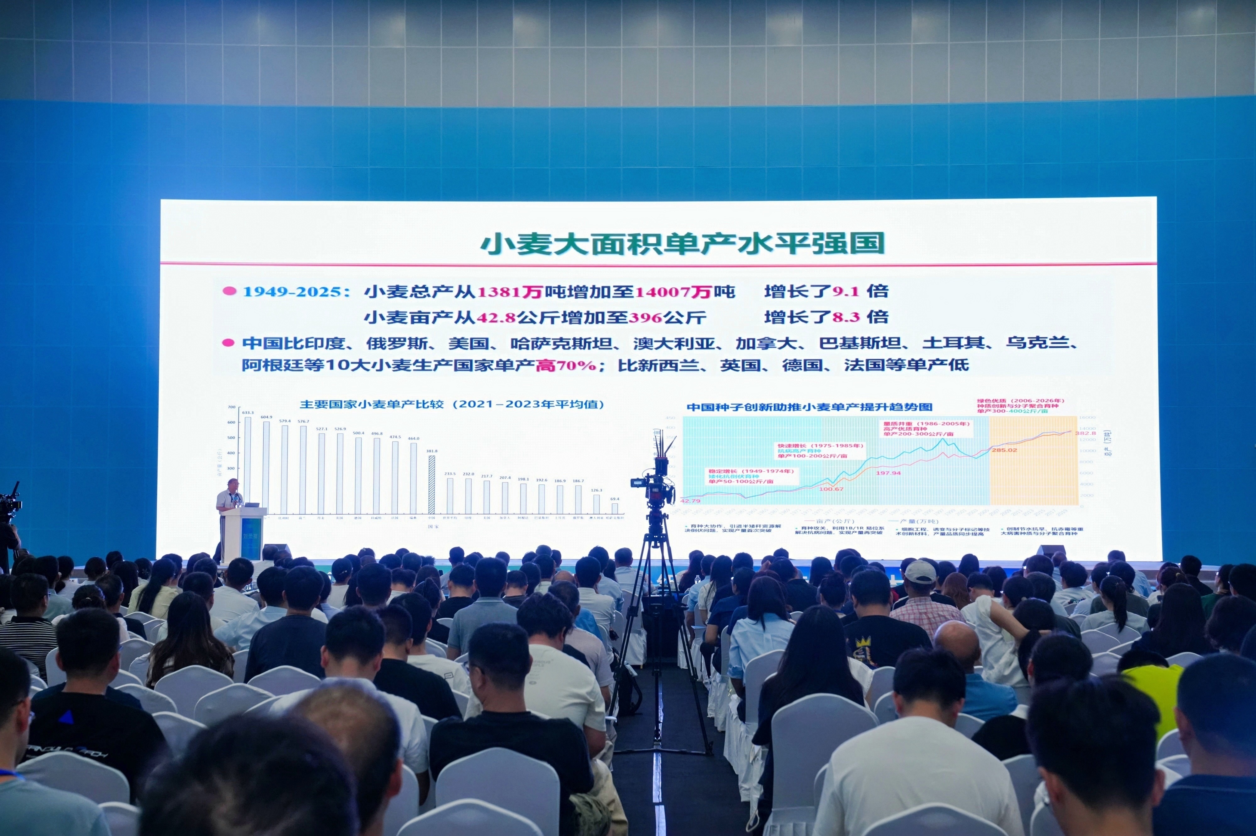 首届全国小麦基因组学与遗传育种大会在兰州开幕