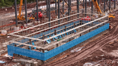 The Chongqing-Guizhou Back-to-Back Networking Project Has Entered the Final Stage of Steel Structure Hoisting at the Chongqing-Guizhou Converter Station
