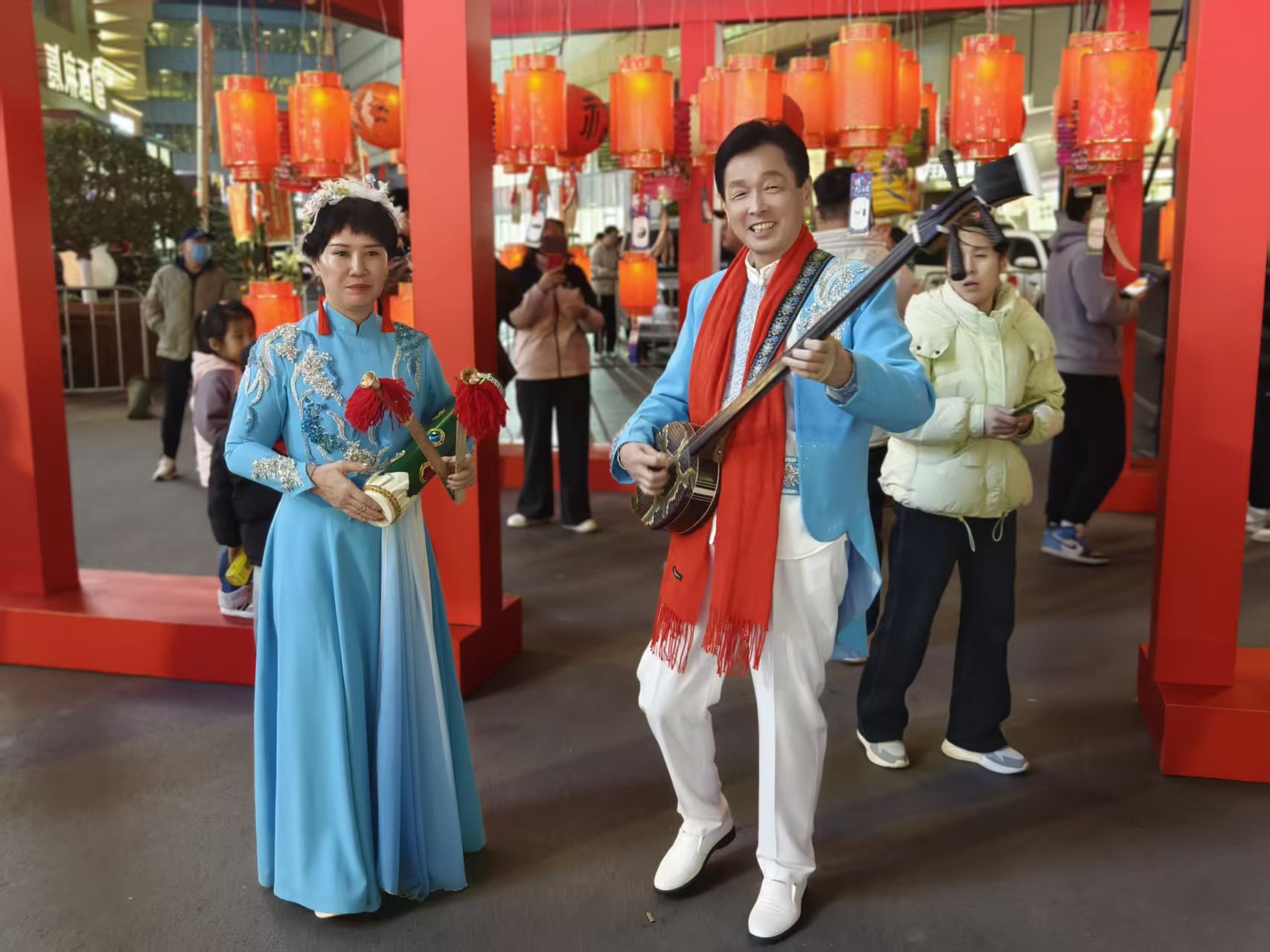 宁夏银川市金凤区2026年国潮元宵节启幕