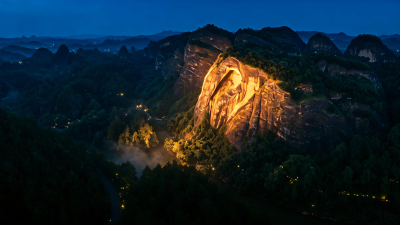 Danxia by Night, Illuminating a Celestial Journey: Powering an Immersive Night Tour at Mount Longhu