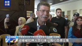 从牢笼到团聚 获释巴勒斯坦人返回约旦河西岸