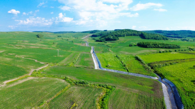 Construction of Jilin's Largest High-Standard Farmland Project Concludes in Dunhua, Northeast China