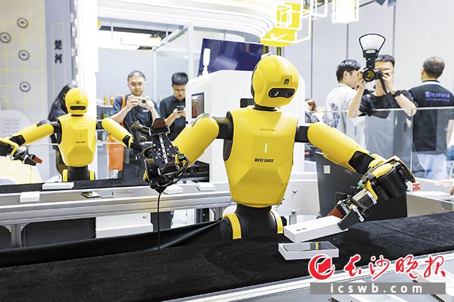 2026世界机器人大会上,湖南长沙军团亮眼抢镜
