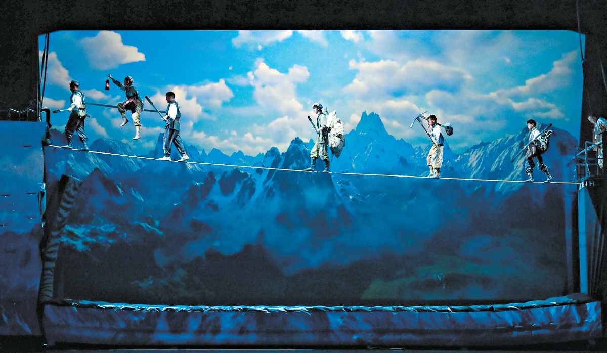 三部優秀作品先後在京上演 雜技劇不只炫技更有演技