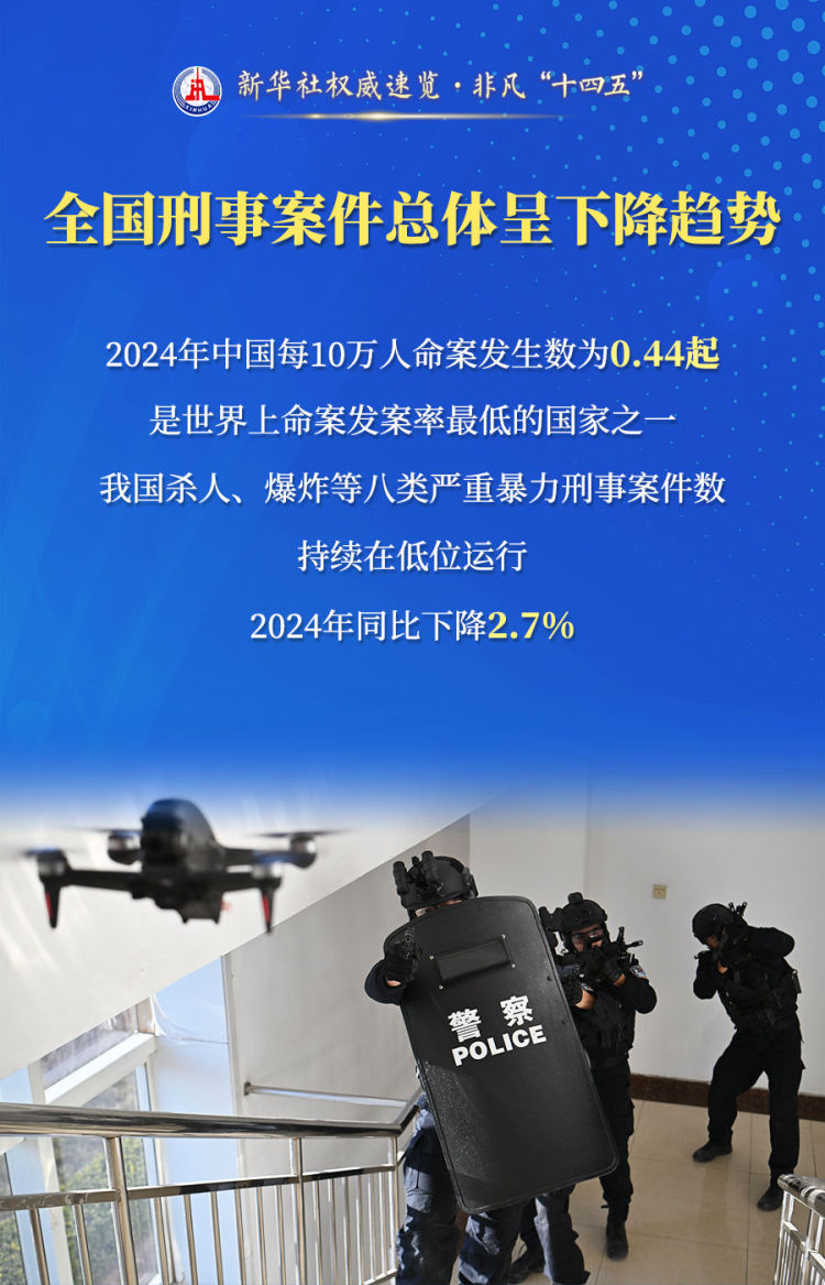 新华社权威速览·非凡“十四五”| 守护“平安中国”，公安机关这样干