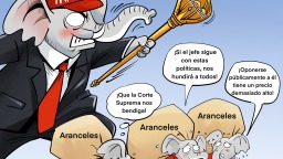 【Caricatura editorial】Ya ni los de casa aguantan