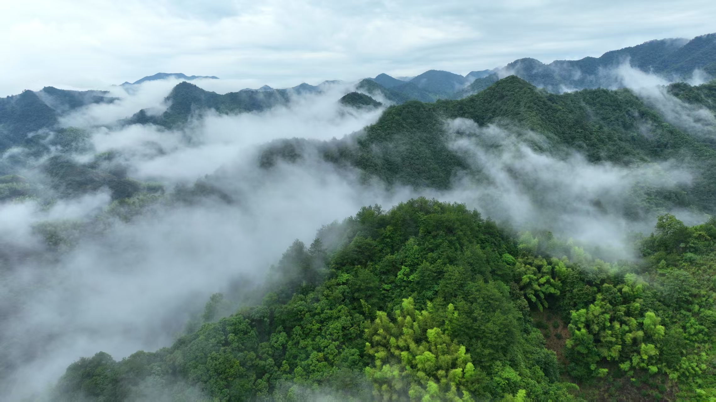 黄山市徽州区：丰乐湖雨霁揽胜_fororder_丰乐湖1