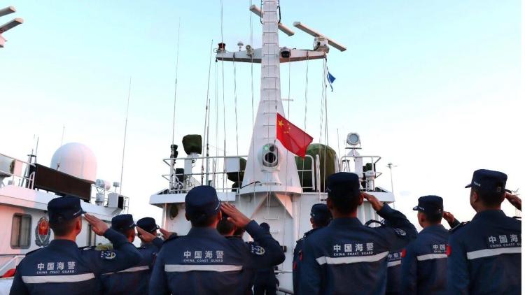 视频丨万里海疆同升一面旗 共祝祖国好！