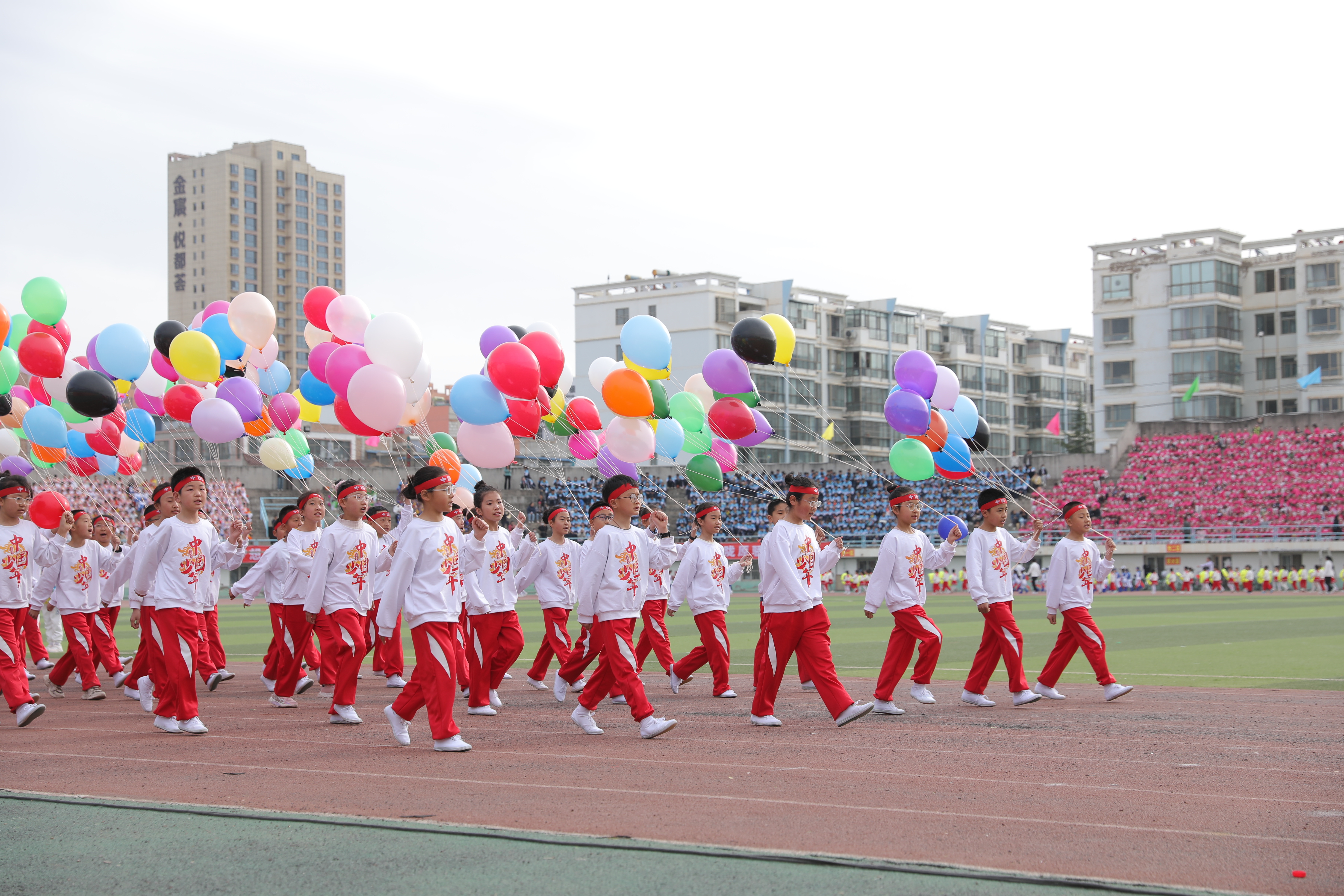 天水市秦安县第四届中小学生运动会开幕_fororder_开幕式.JPG