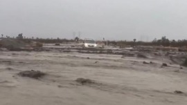 视频丨风暴侵袭美国南加州 引发大规模洪灾