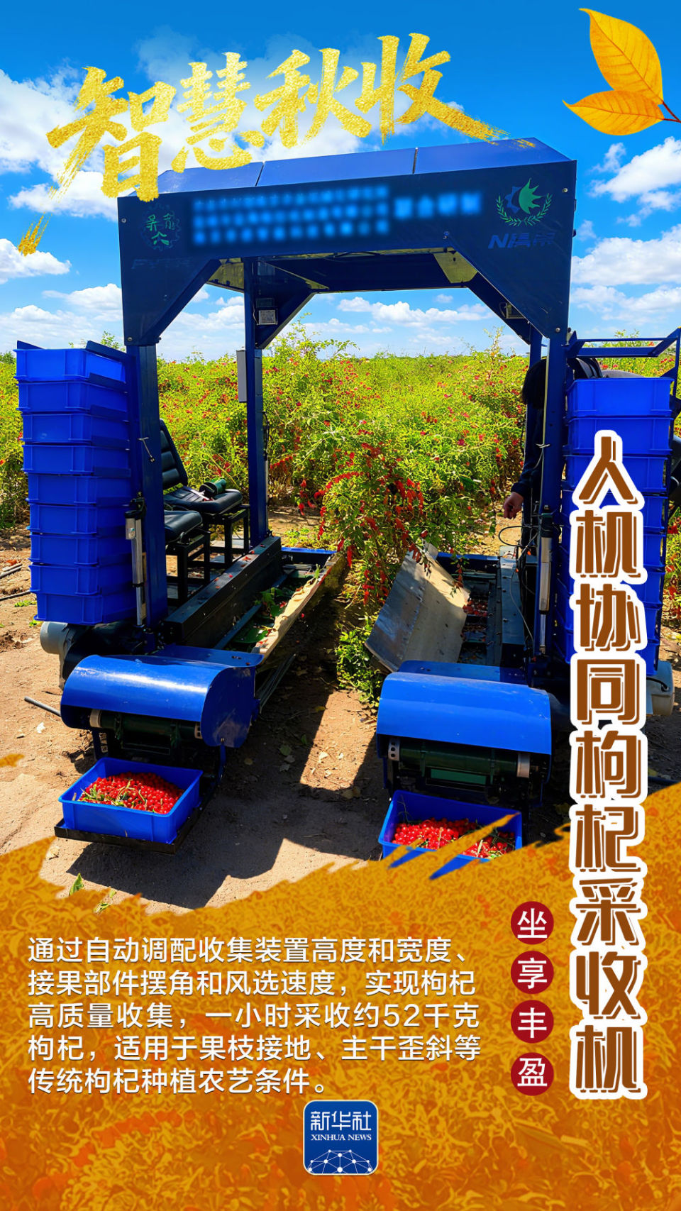 海报｜农机“黑科技”，带你感受智慧秋收的“丰”采_fororder_5