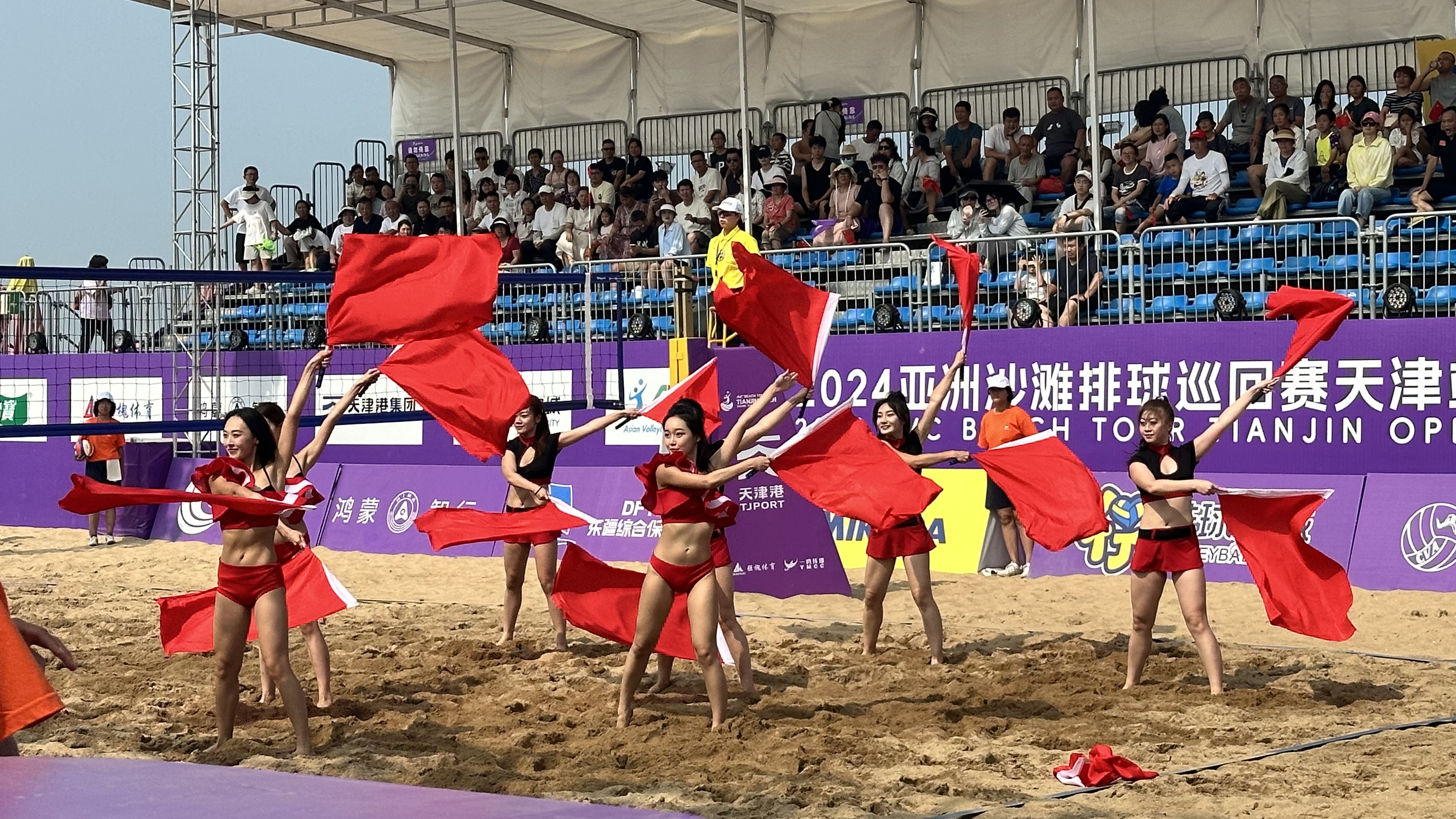 i运动 爱天津｜2024亚洲沙滩排球巡回赛天津站收官 中国队严旭/周明利问鼎女子组冠军