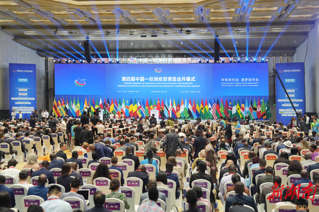Fourth China-Africa Economic and Trade Expo Opens in Changsha_fororder_图片3