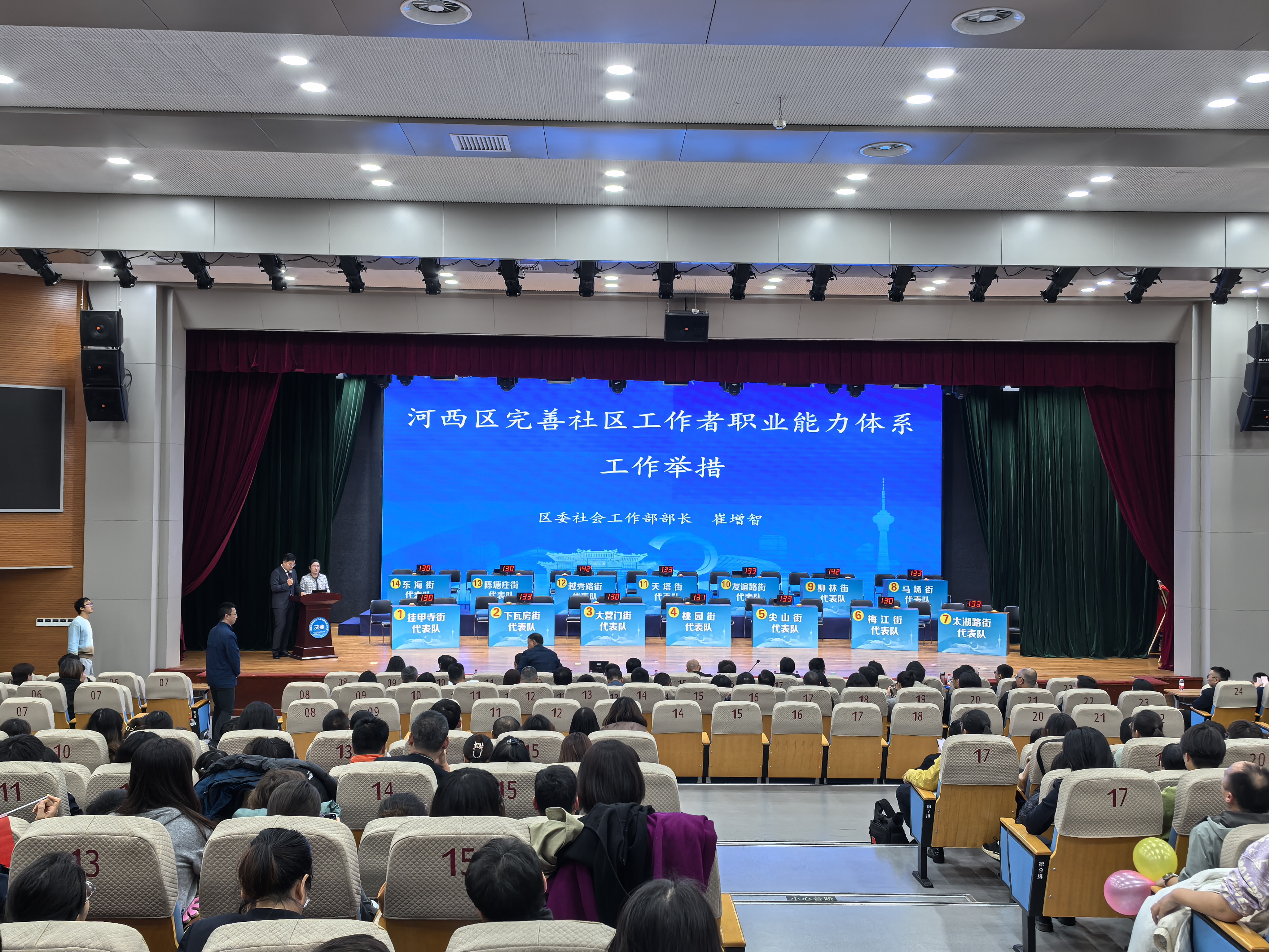 天津市河西区首届社区工作者职业能力大赛举办