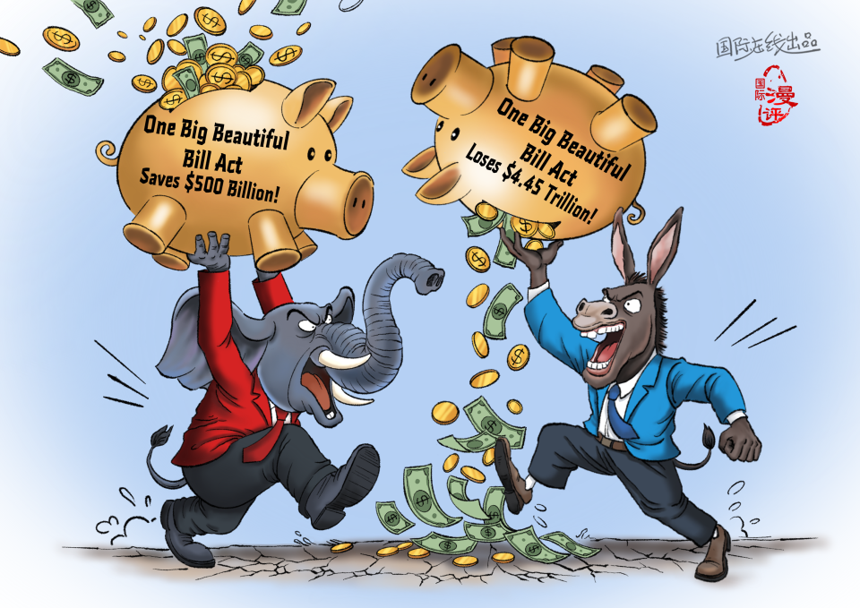 [International Editorial Cartoon] The “Magic Pot” Showdown_fororder_《魔罐斗法》（英）