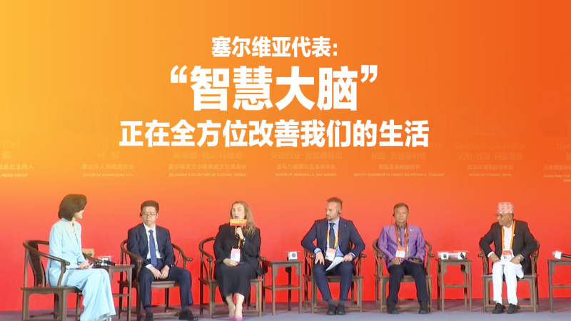 塞尔维亚市长代表：“智慧大脑”正全方位改善我们的生活_fororder_04塞尔维亚+视频号