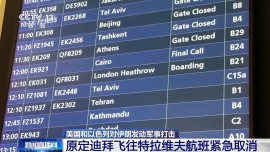 视频丨原定迪拜飞往特拉维夫航班紧急取消