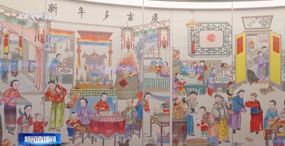 既是年画也是“画年” 感受杨柳青木版年画的浓浓年味