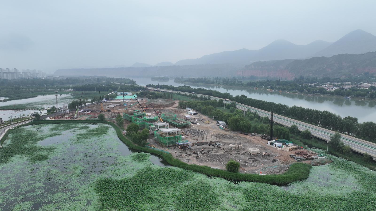【项目建设进行时】品质度假新地标！永靖县太极岛文旅度假小镇项目加速推进