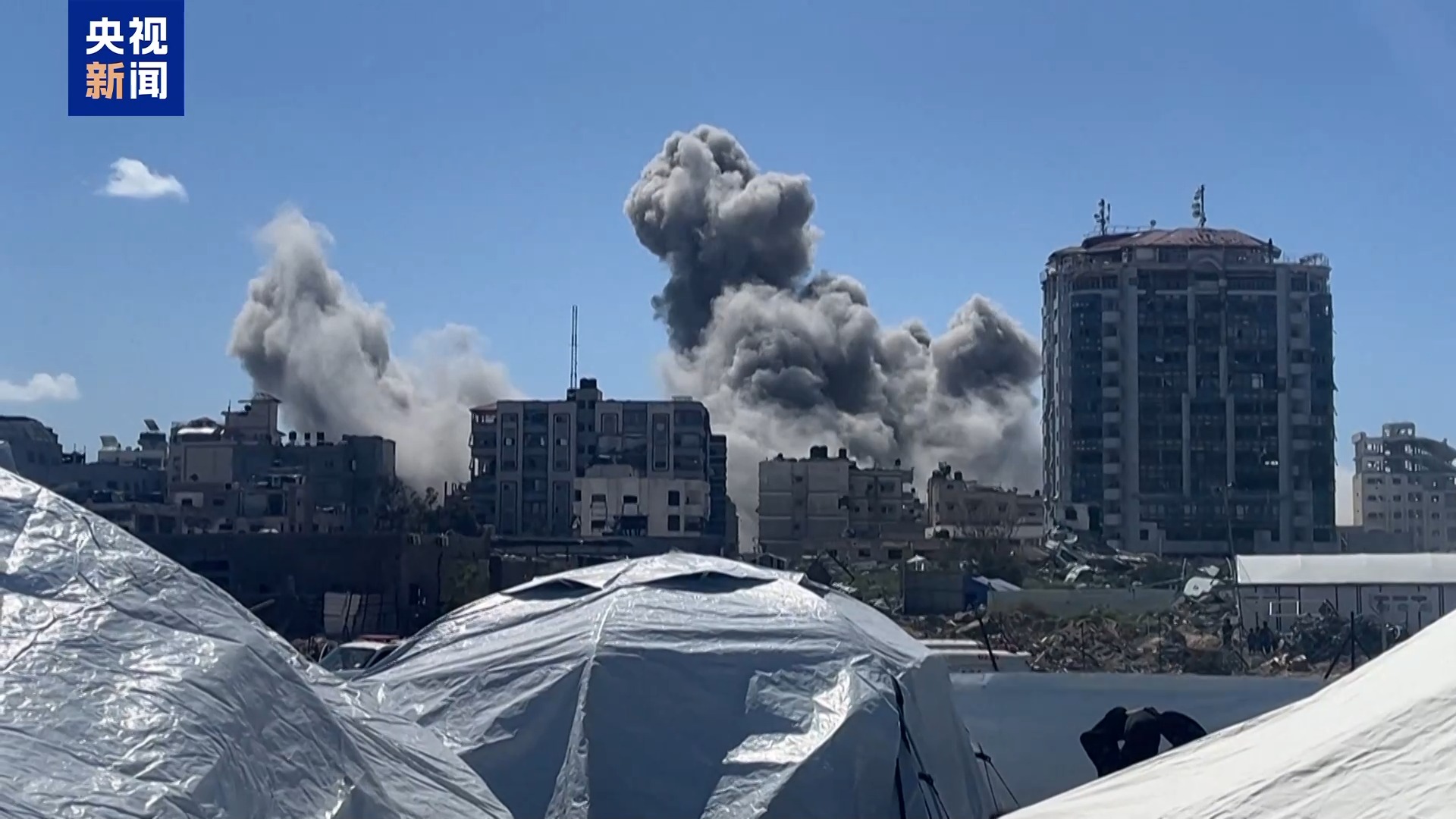 总台记者观察丨以军攻势不断 哈马斯以火箭弹回击