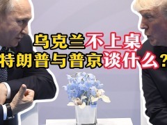 乌克兰不上桌 特朗普与普京见面谈什么？_fororder_乌克兰横版封面
