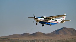 巴林右旗通用机场正式通航