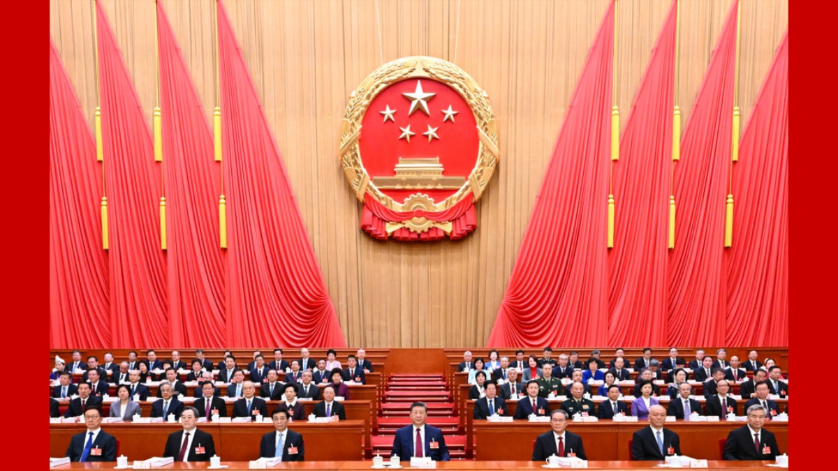 十四届全国人大四次会议在北京开幕_fororder_2