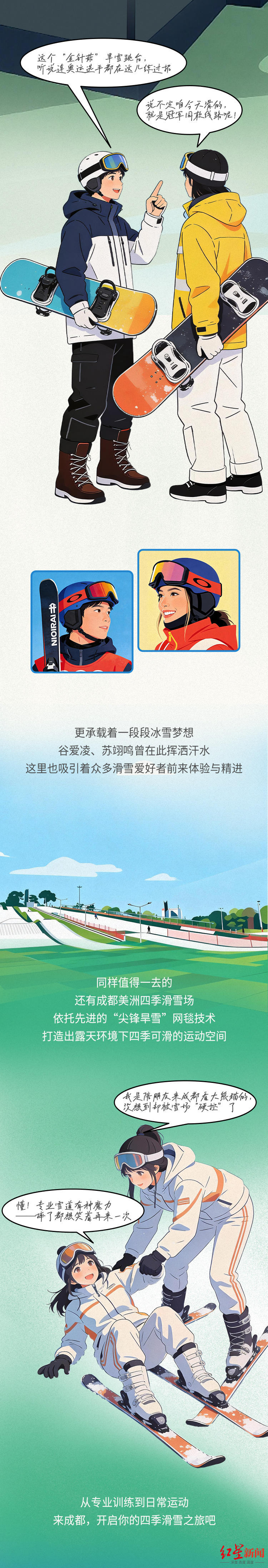 冰雪春天 | 成都,火热的“南国冰雪之约”