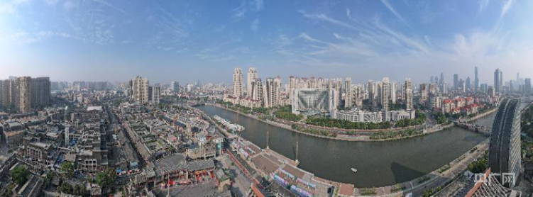 何以中国丨古今交融尽显魅力 老街新景再绽“繁花”